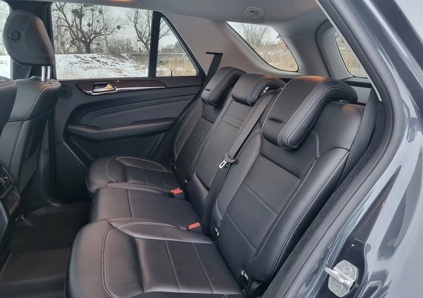 Mercedes-Benz ML cena 93500 przebieg: 53800, rok produkcji 2012 z Blachownia małe 407
